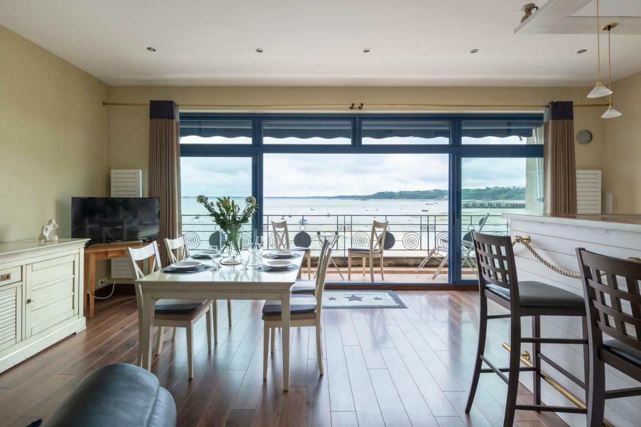 La Bisquine - Appt Pour 4 Avec Vue Mer Cancale Eksteriør billede