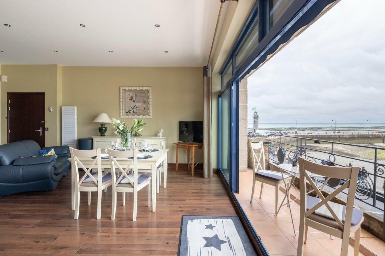 La Bisquine - Appt Pour 4 Avec Vue Mer Cancale Eksteriør billede